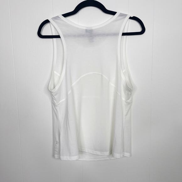New Halle Berry x Sweaty Betty Frankie Tank in Lily White XLarge XL Crew Neck - Picture 2 of 12